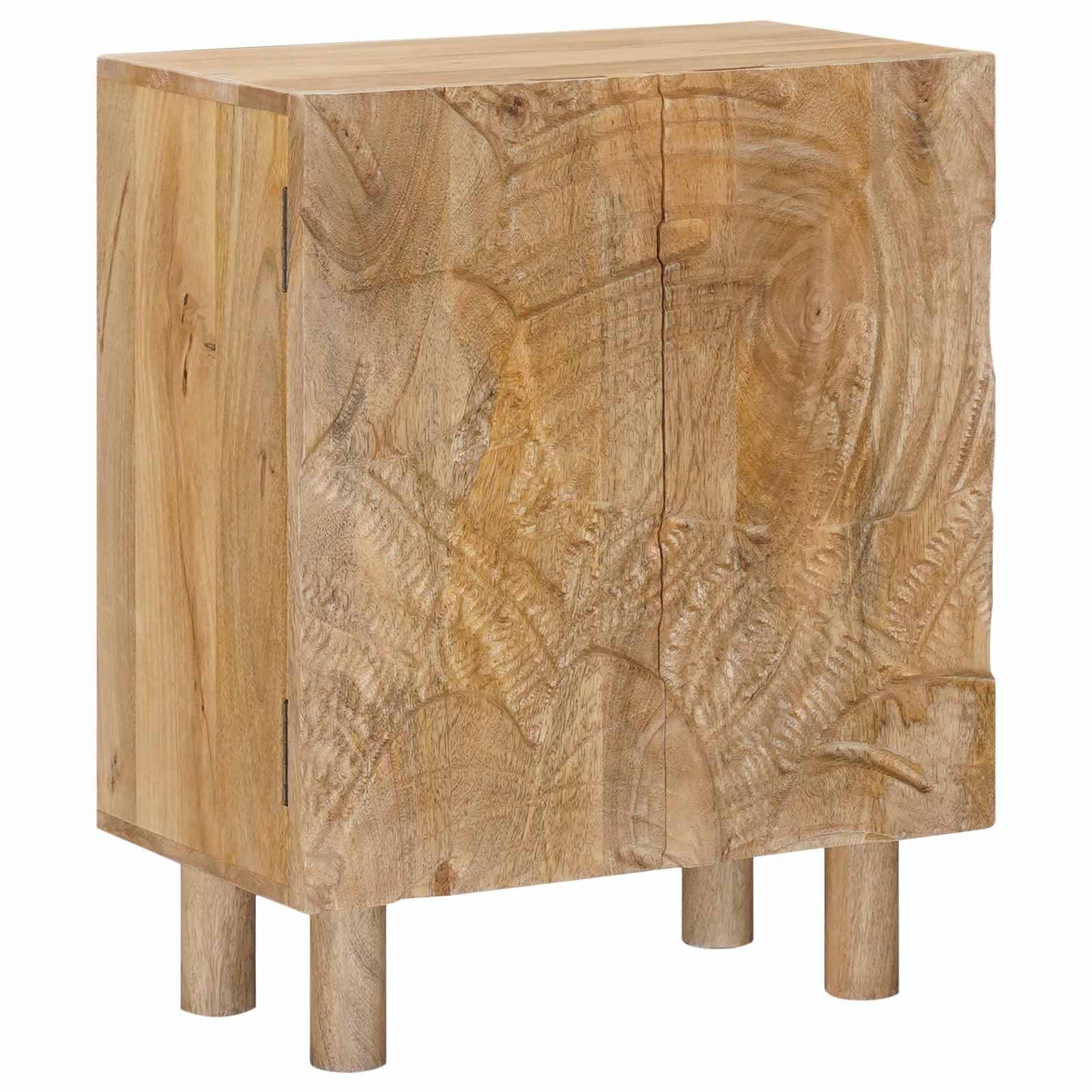 Dressoir 53 x 30 x 65 cm Massief Mango Hout en Geengineerd Hout