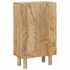Highboard 53x30x90 cm mangohout gemelamineerd hout