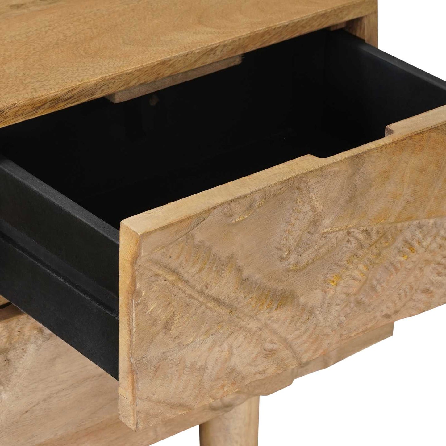 TV-kast 110 x 30 x 40 cm Massief Mango Hout en Geengineerd Hout