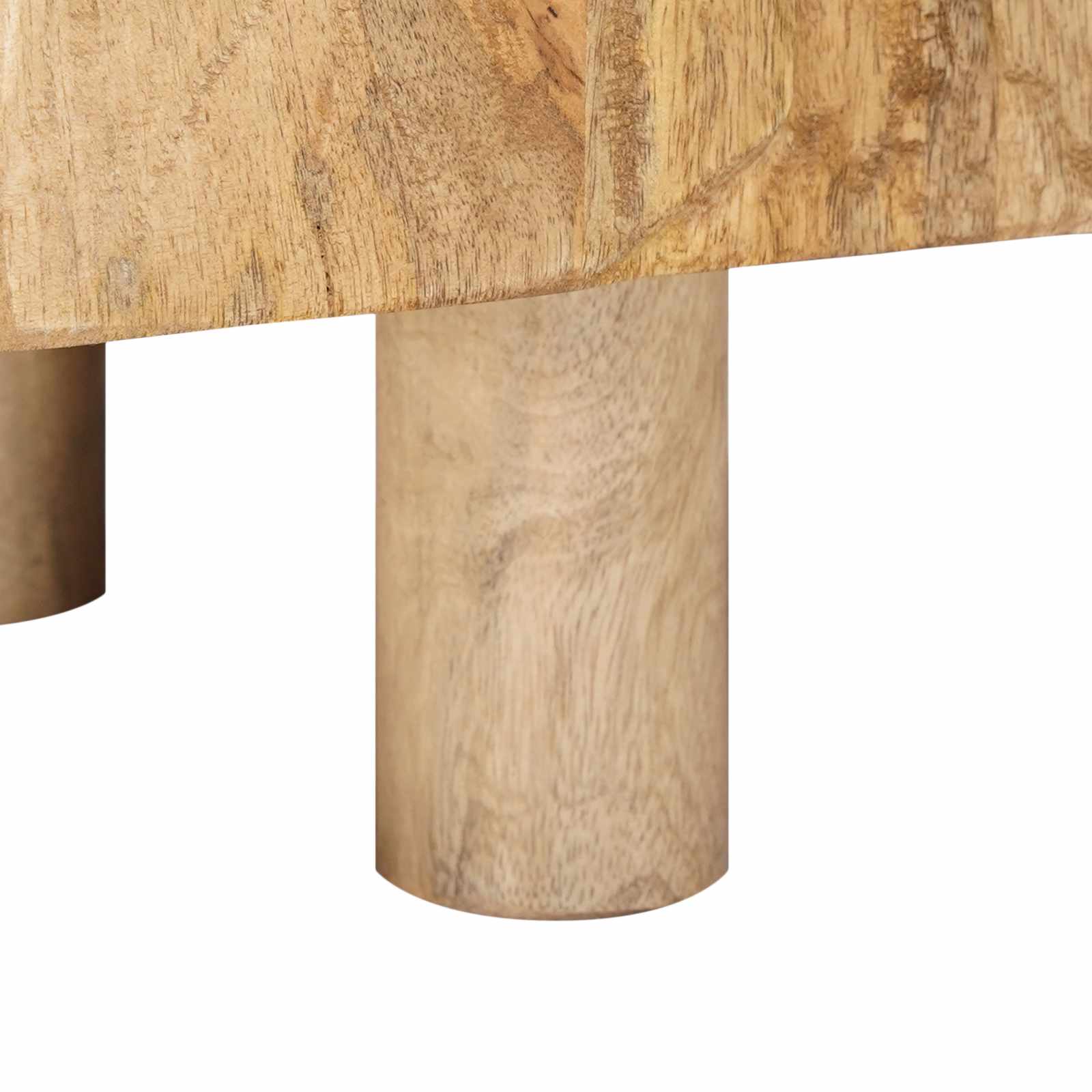 TV-kast 110 x 30 x 40 cm Massief Mango Hout en Geengineerd Hout