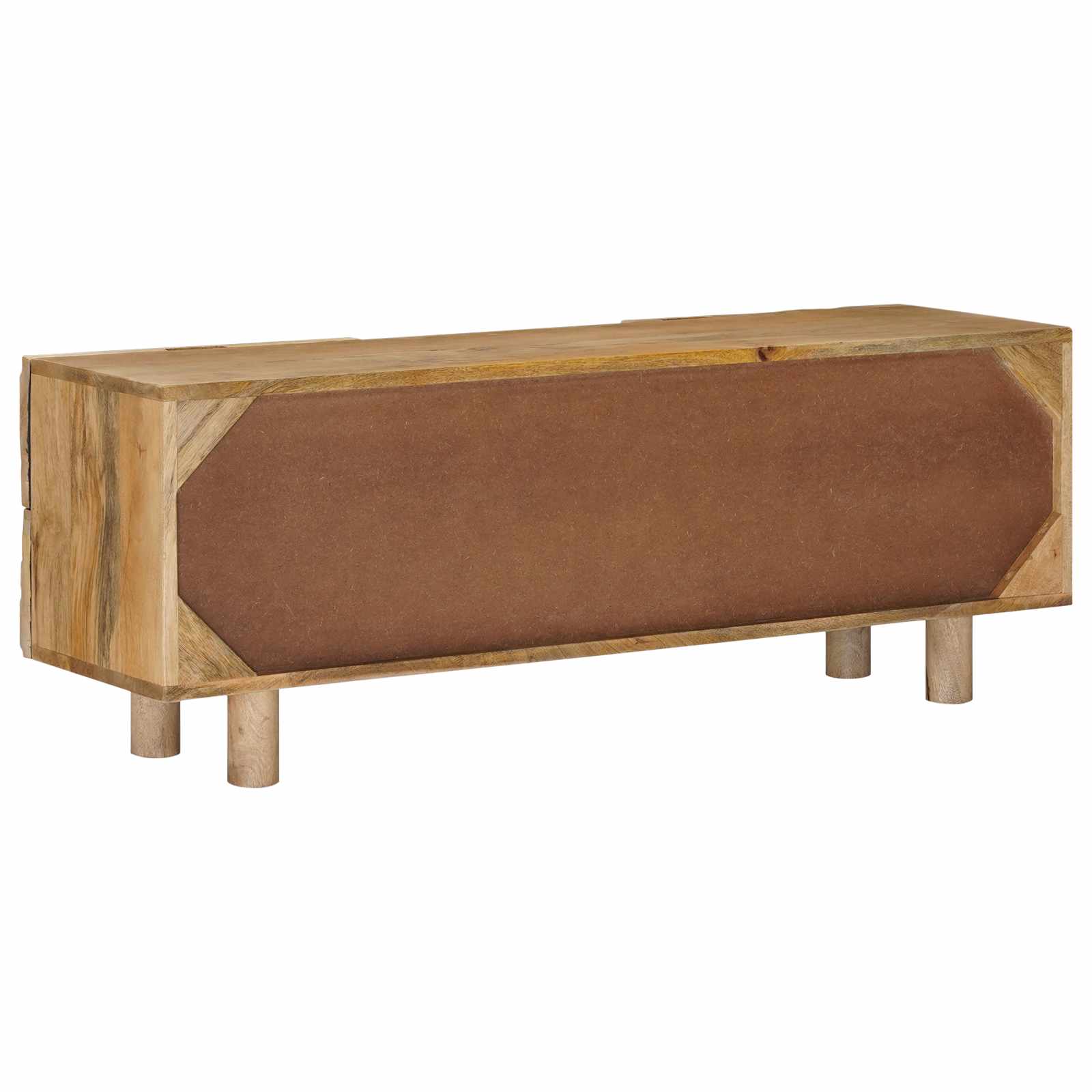 TV-kast 110 x 30 x 40 cm Massief Mango Hout en Geengineerd Hout