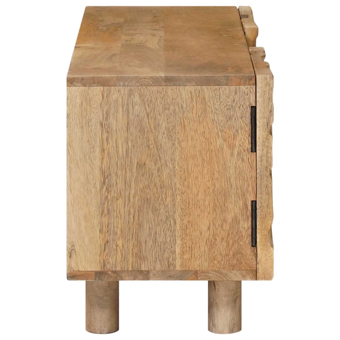 TV-kast 110 x 30 x 40 cm Massief Mango Hout en Geengineerd Hout