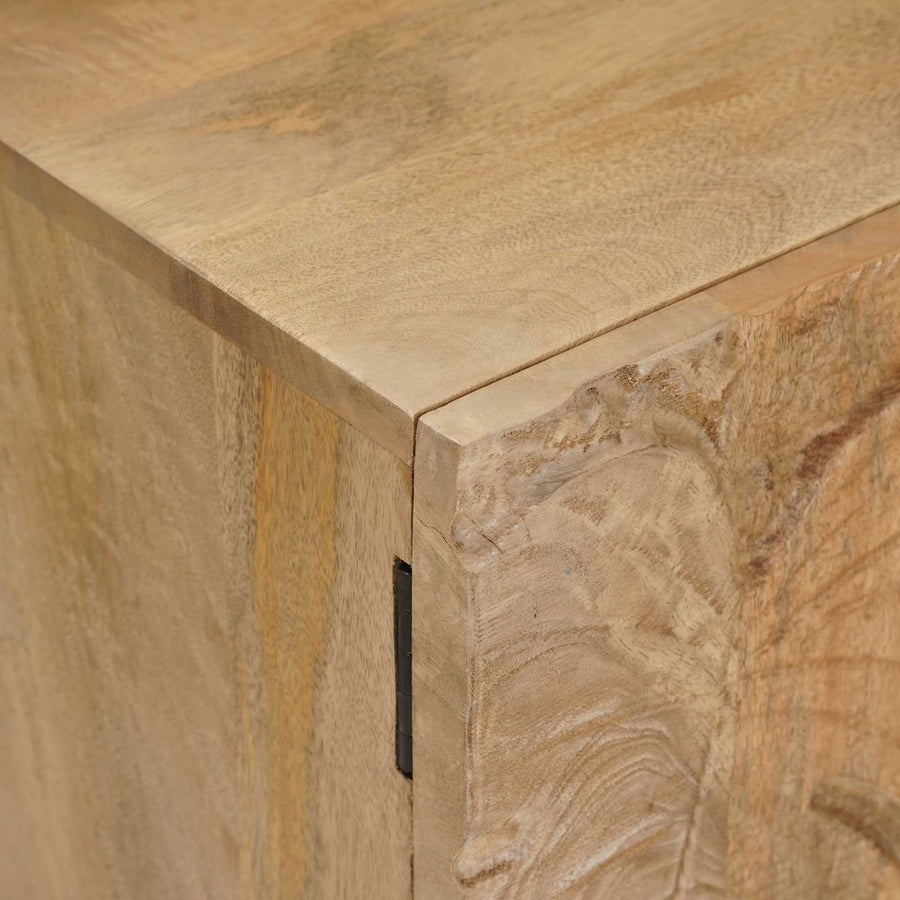 Wand tv-kast met plank met opslag met de deur 100 x 30 x 35 cm