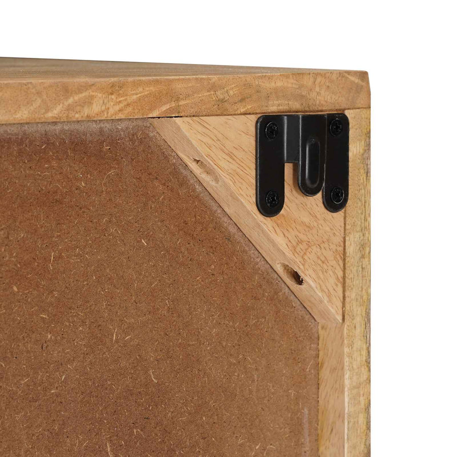 Wand tv-kast met plank met opslag met de deur 100 x 30 x 35 cm