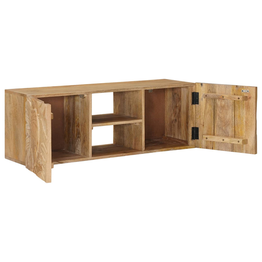Wand tv-kast met plank met opslag met de deur 100 x 30 x 35 cm