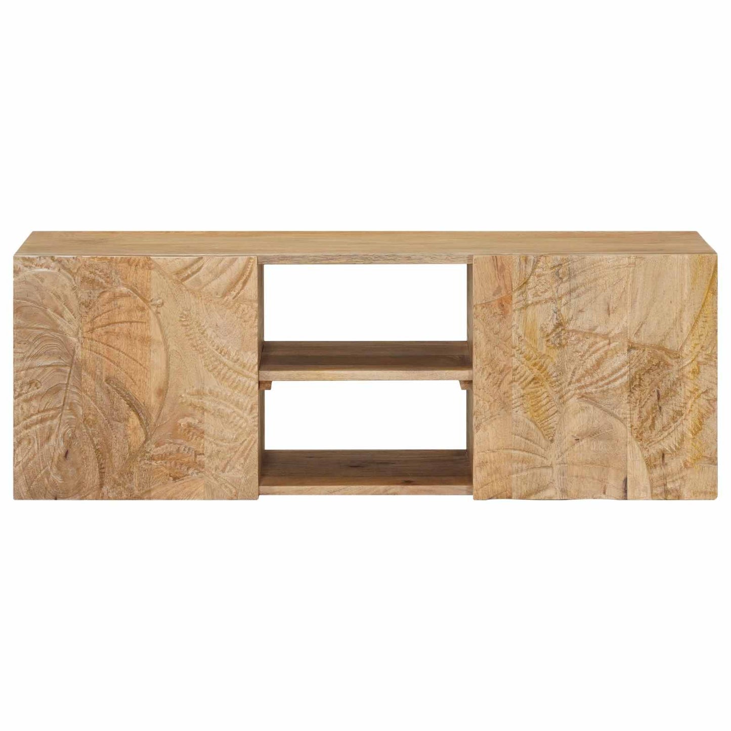 Wand tv-kast met plank met opslag met de deur 100 x 30 x 35 cm