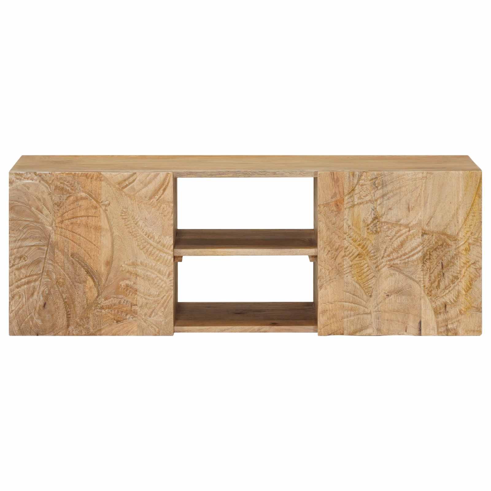 Wand tv-kast met plank met opslag met de deur 100 x 30 x 35 cm