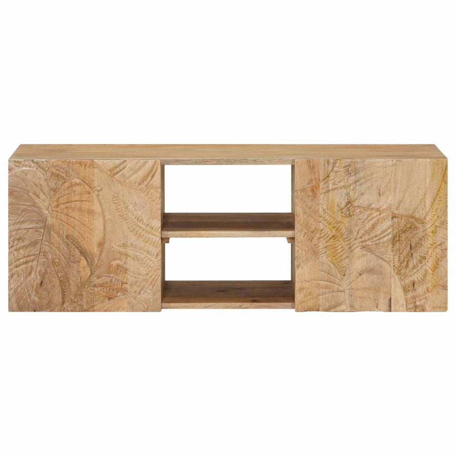 Wand tv-kast met plank met opslag met de deur 100 x 30 x 35 cm