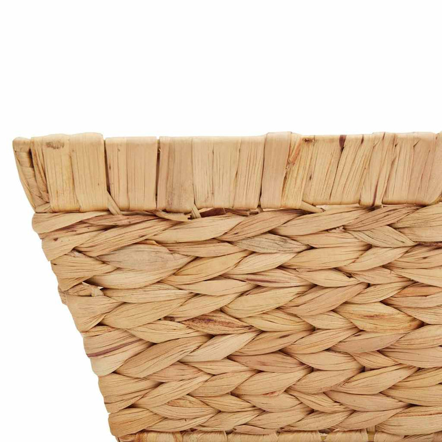 Opslagmanden 2 pcs Naturel 38 x 28 x 15 cm Waterhyacint