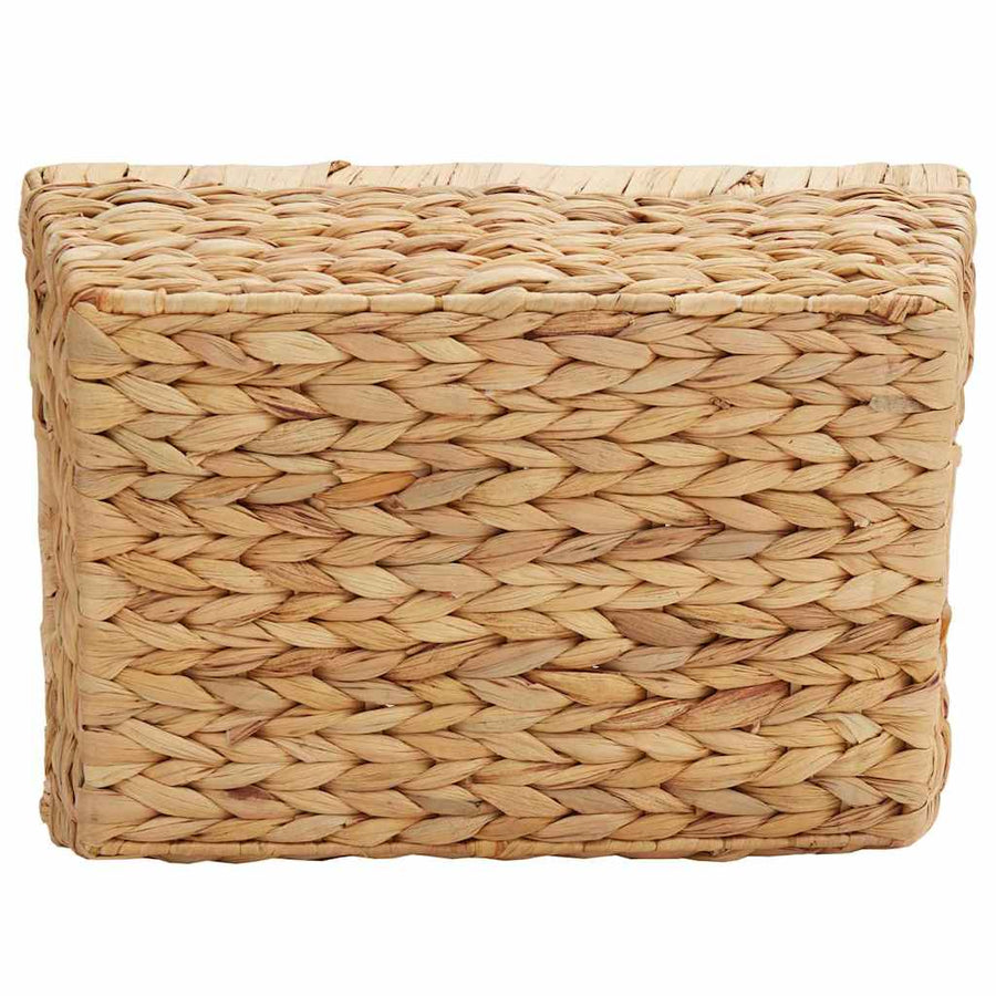 Opslagmanden 2 pcs Naturel 38 x 28 x 15 cm Waterhyacint