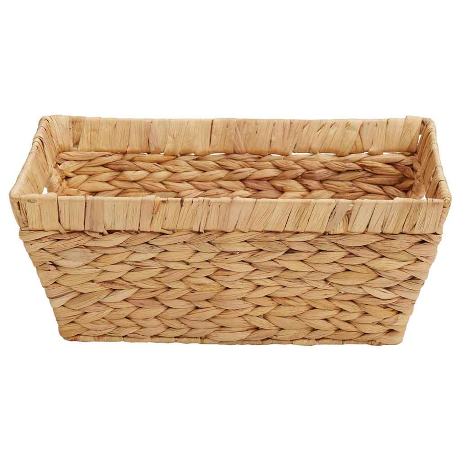 Opslagmanden 2 pcs Naturel 38 x 28 x 15 cm Waterhyacint