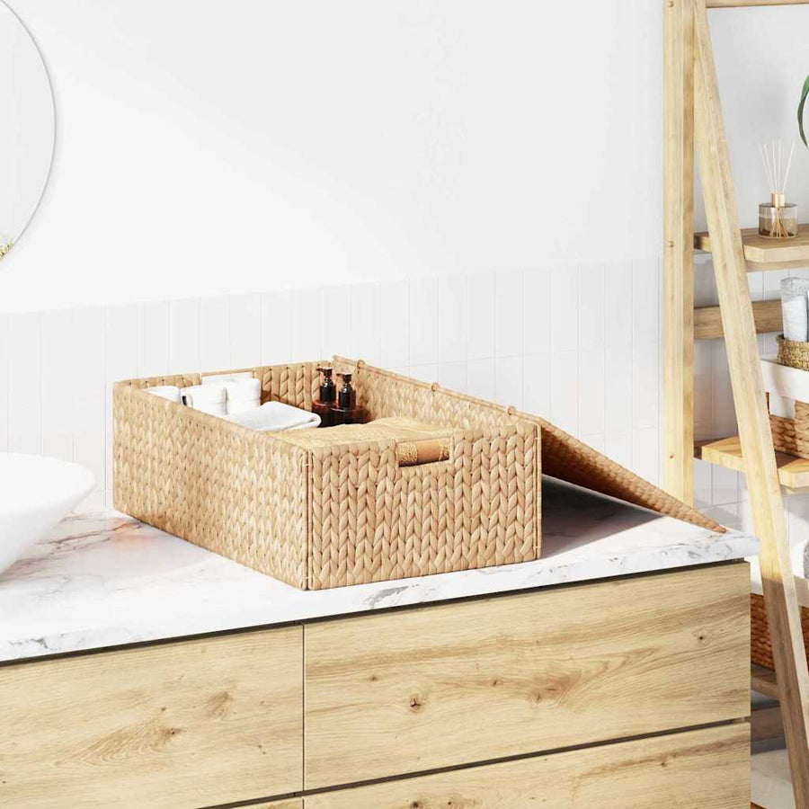 Opbergbox Naturel 60 x 38 x 20 cm Waterhyacint