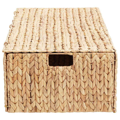 Opbergbox Naturel 60 x 38 x 20 cm Waterhyacint