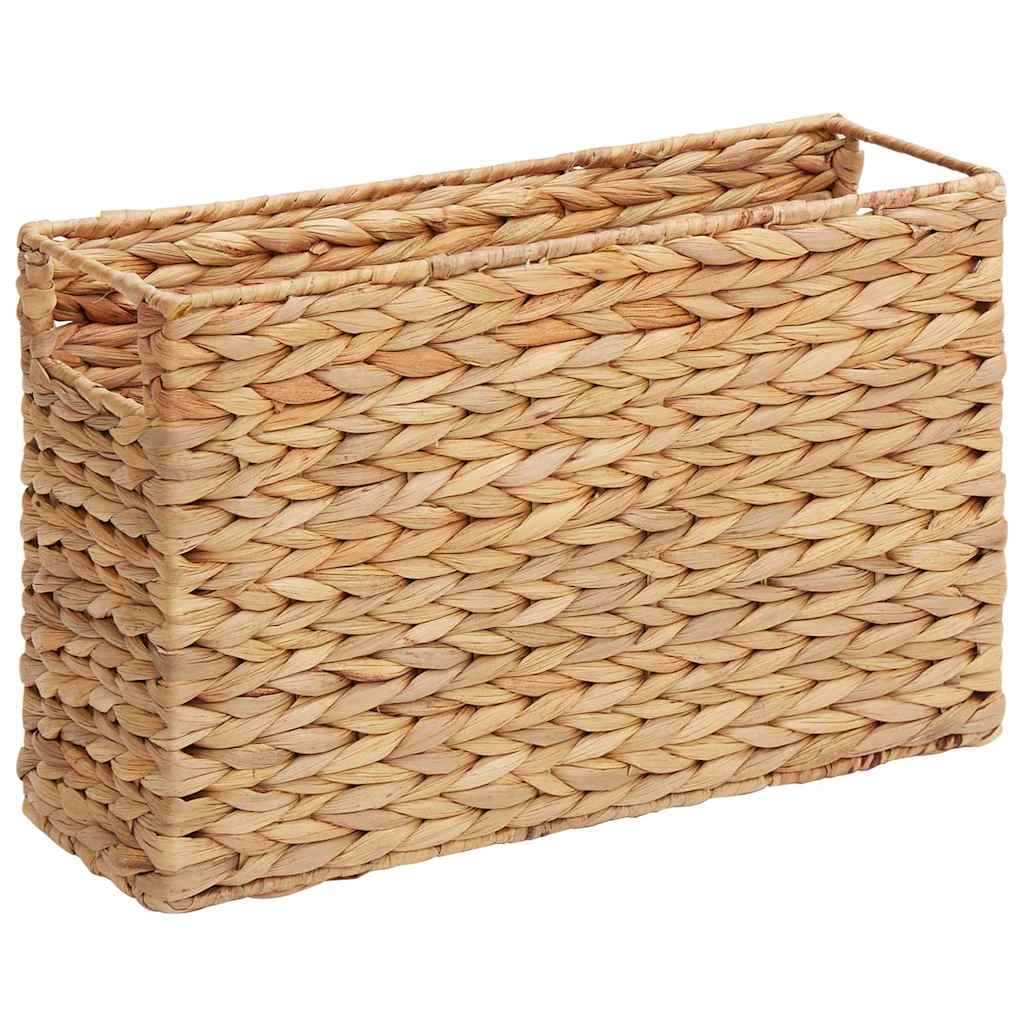 Tijdschrift Manden 2 pcs Naturel 39 x 14 x 25 cm Waterhyacint