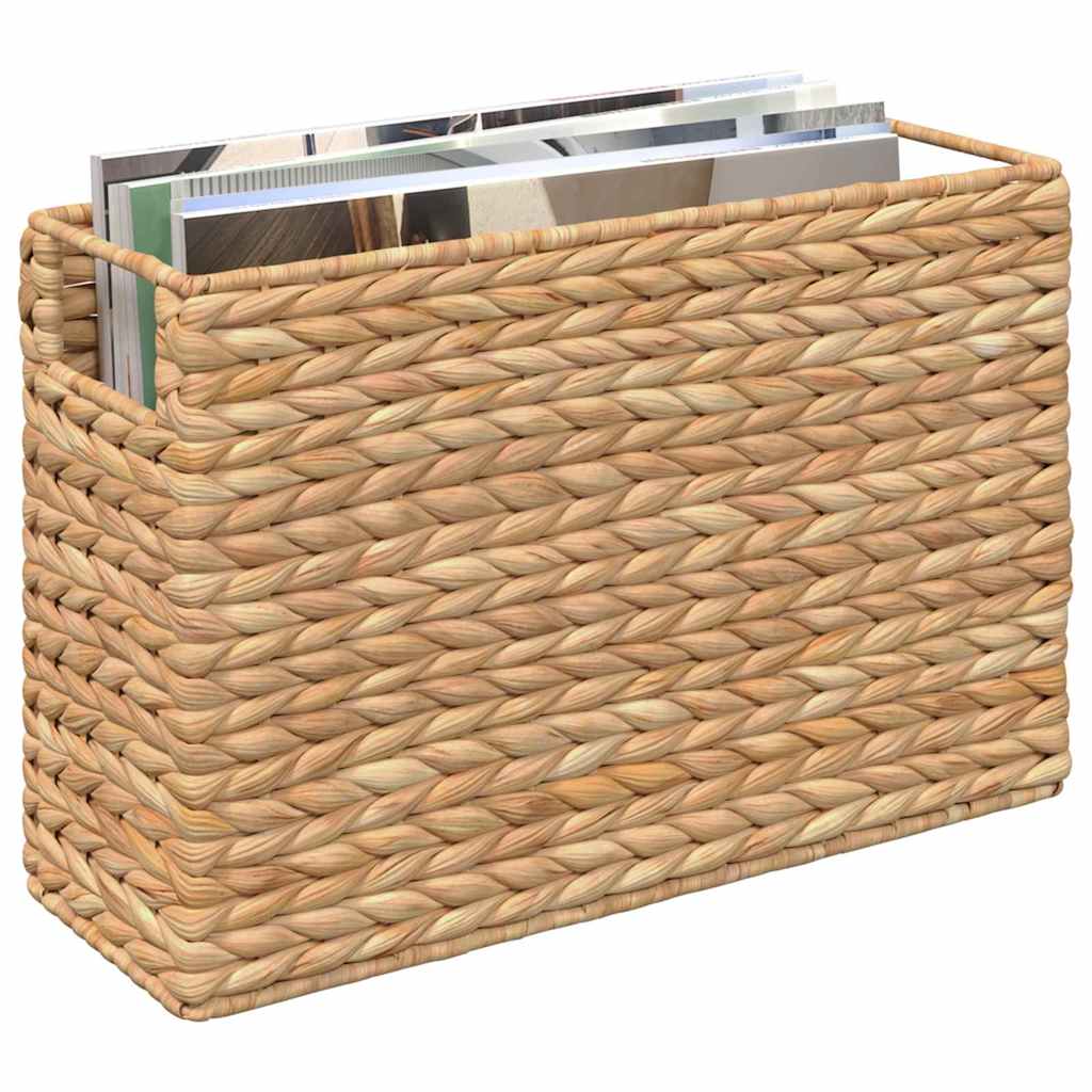 Tijdschrift Manden 2 pcs Naturel 39 x 14 x 25 cm Waterhyacint