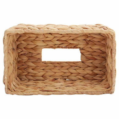 Tissueboxhoezen 2 pcs Waterhyacint 27.5 x 16.5 x 14 cm Naturel
