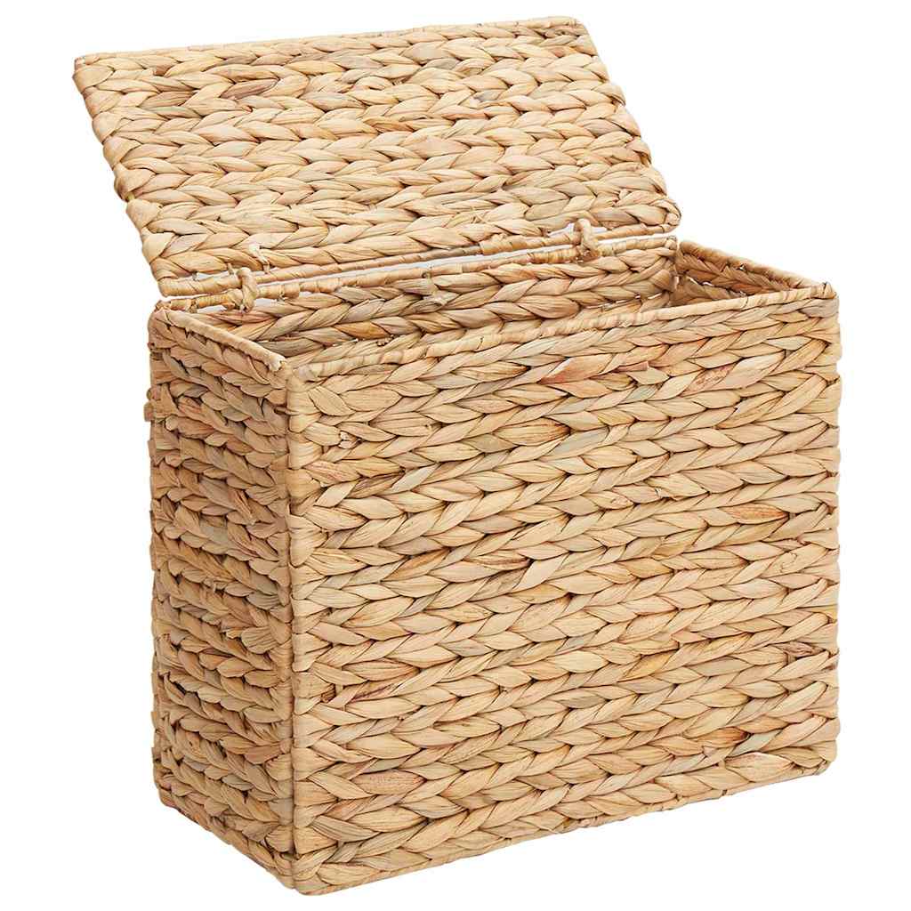 Toiletrolhouder met opslag Naturel 36 x 18 x 31 cm Waterhyacint