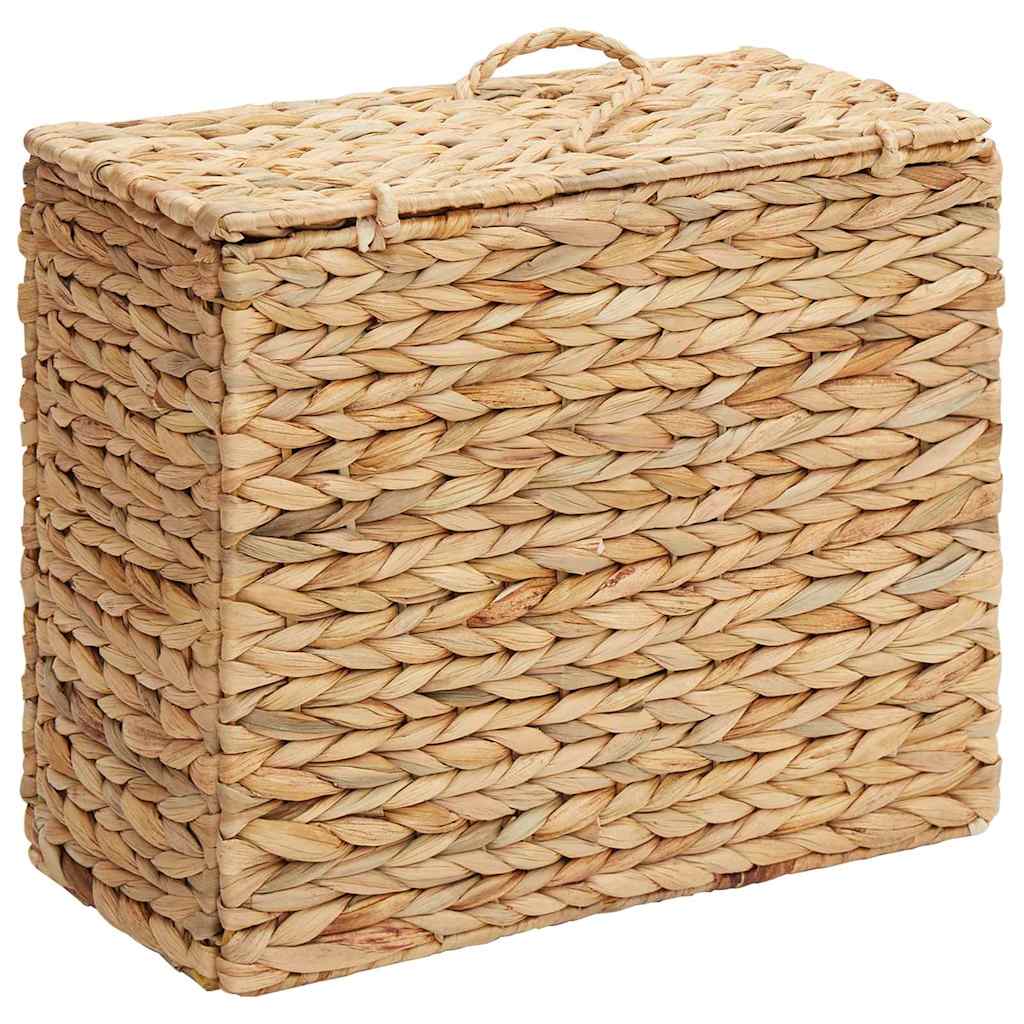 Toiletrolhouder met opslag Naturel 36 x 18 x 31 cm Waterhyacint