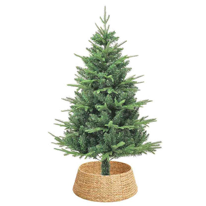 Kerstboomkraag Rond Naturel Dia. 60 x 22 cm Waterhyacint