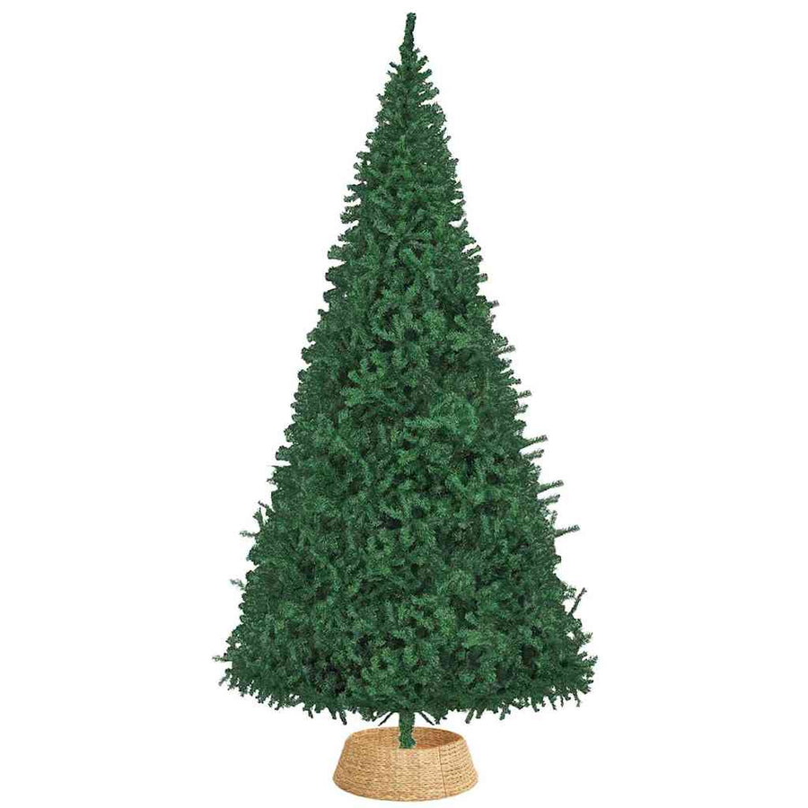Kerstboomkraag Bruin 90 x 90 x 28 cm Waterhyacint
