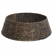 Kerstboomkraag Zwart 90 x 90 x 28 cm Waterhyacint