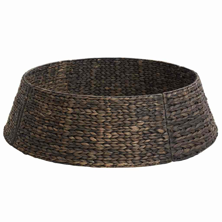 Kerstboomkraag Zwart 105 x 105 x 28 cm Waterhyacint