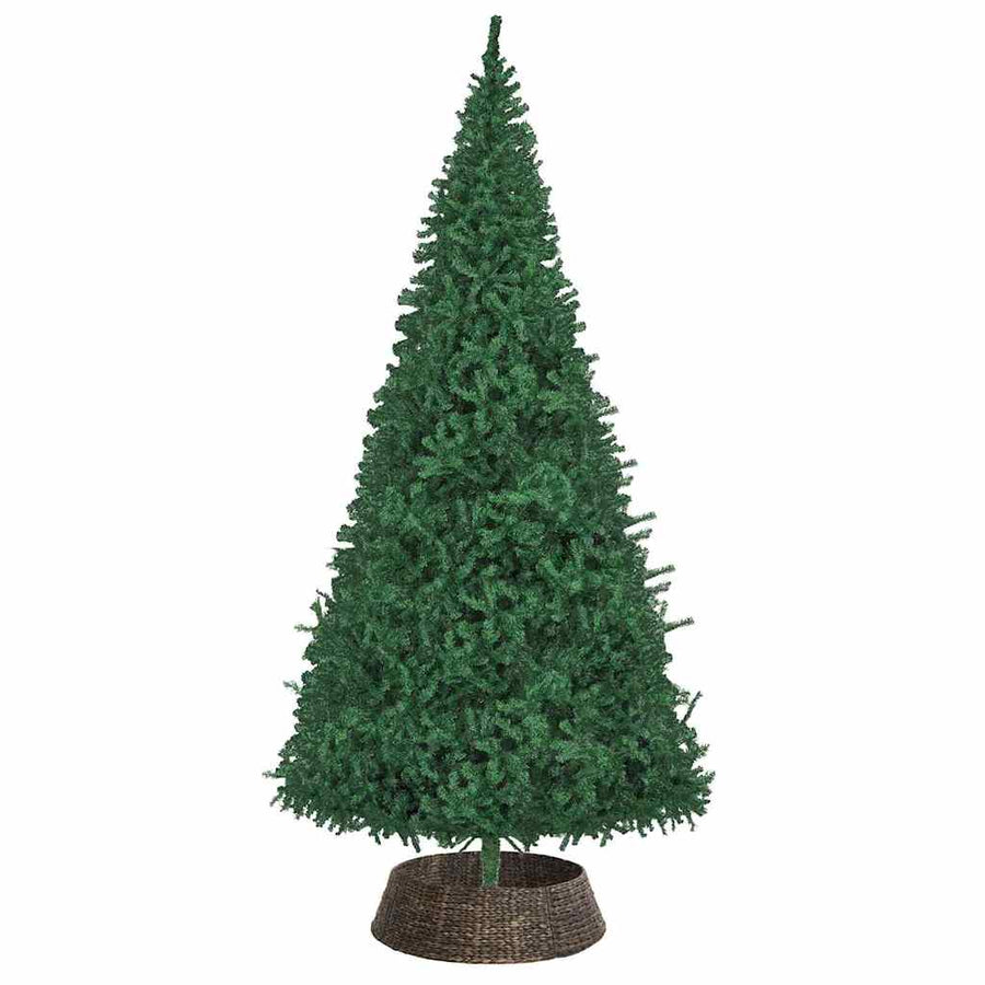 Kerstboomkraag Zwart 105 x 105 x 28 cm Waterhyacint