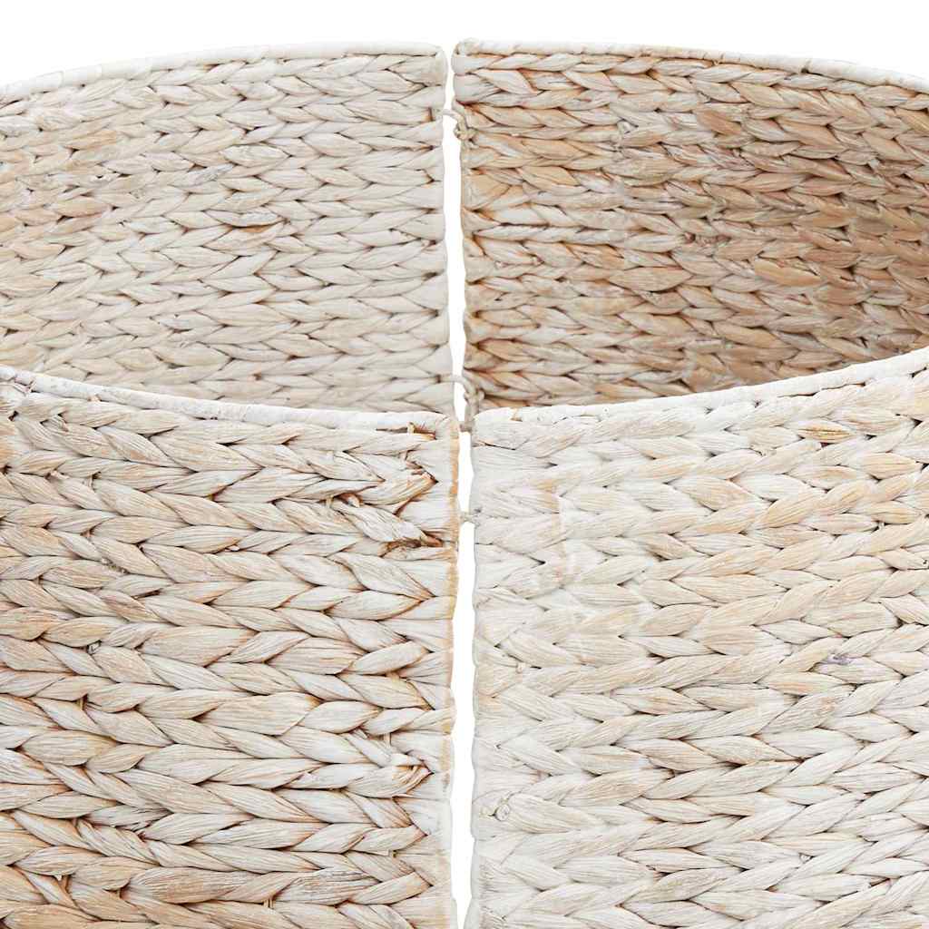 Kerstboomkraag Rond Wit Dia. 60 x 22 cm Waterhyacint