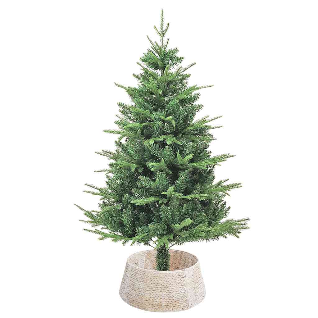Kerstboomkraag Rond Wit Dia. 60 x 22 cm Waterhyacint