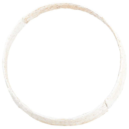 Kerstboomkraag Rond Wit Dia. 60 x 22 cm Waterhyacint