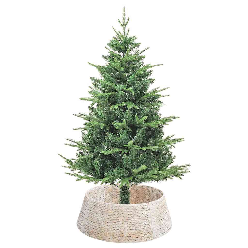 Kerstboomkraag Rond Wit Dia. 75 x 25 cm Waterhyacint
