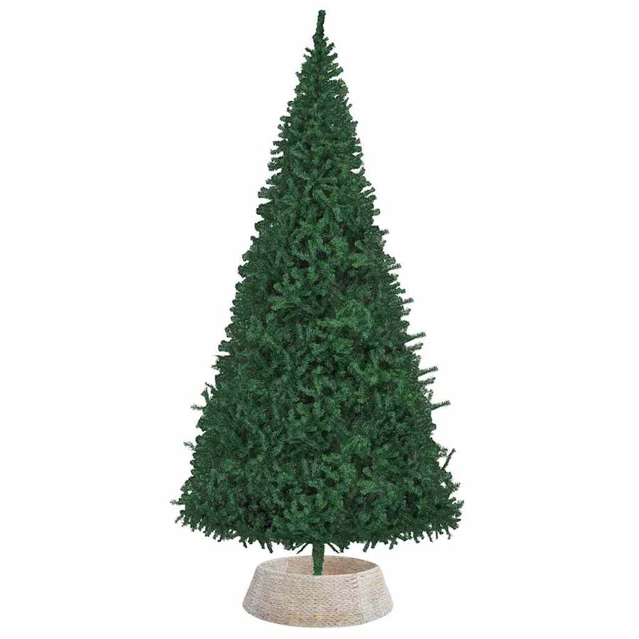 Kerstboomkraag Rond Wit Dia. 105 x 28 cm Waterhyacint