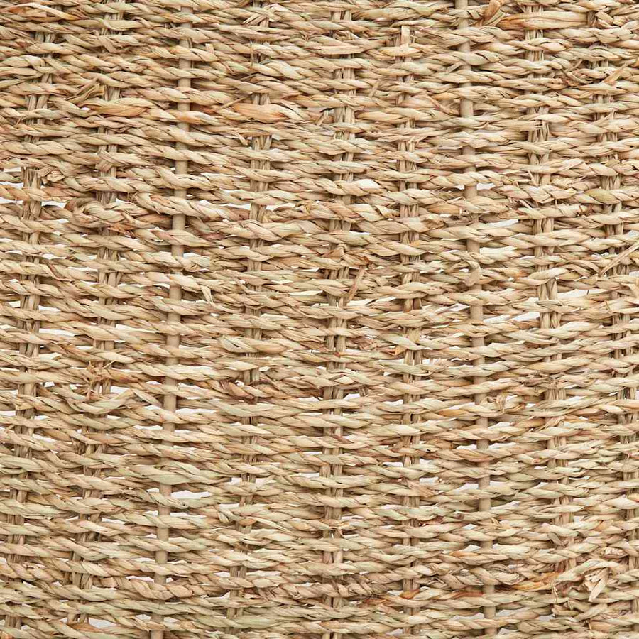 Kerstboomkraag Rond Naturel Dia. 60 x 22 cm Zeegras