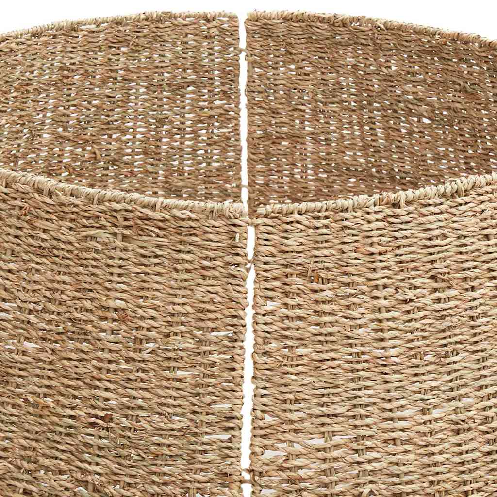 Kerstboomkraag Rond Naturel Dia. 60 x 22 cm Zeegras