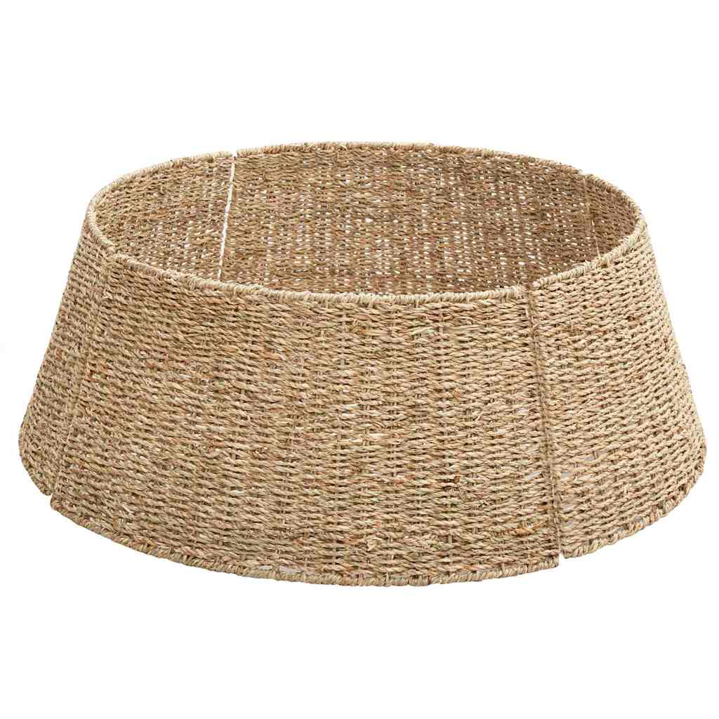 Kerstboomkraag Rond Naturel Dia. 60 x 22 cm Zeegras