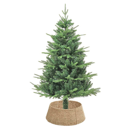 Kerstboomkraag Rond Naturel Dia. 60 x 22 cm Zeegras