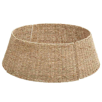 Kerstboomkraag Rond Naturel Dia. 75 x 25 cm Zeegras