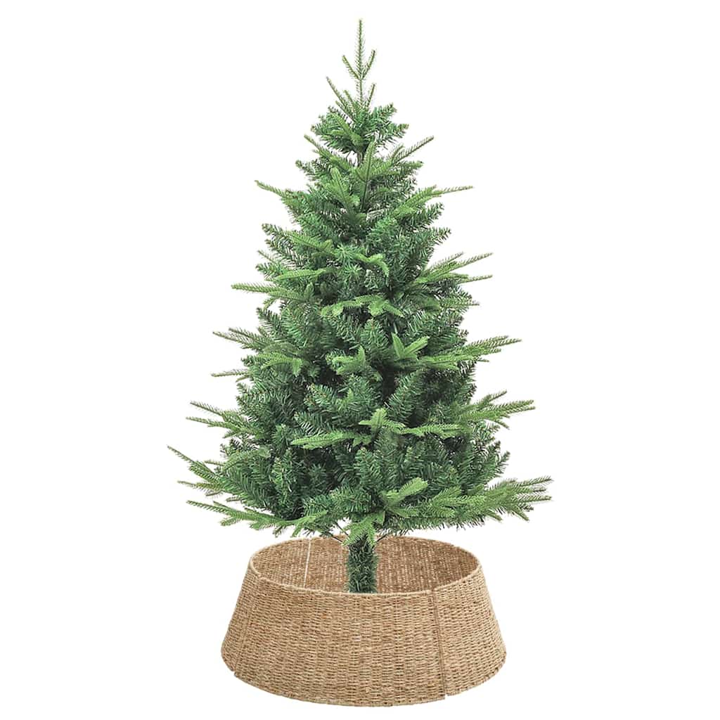 Kerstboomkraag Rond Naturel Dia. 75 x 25 cm Zeegras