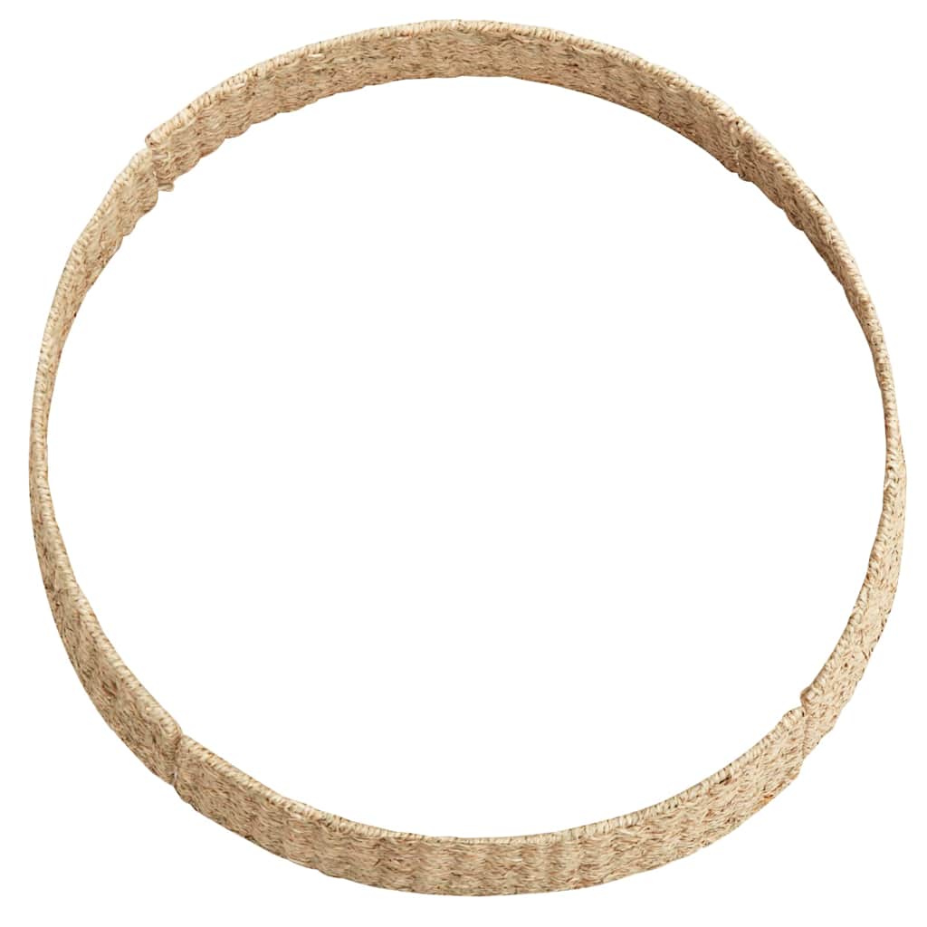 Kerstboomkraag Rond Naturel Dia. 75 x 25 cm Zeegras