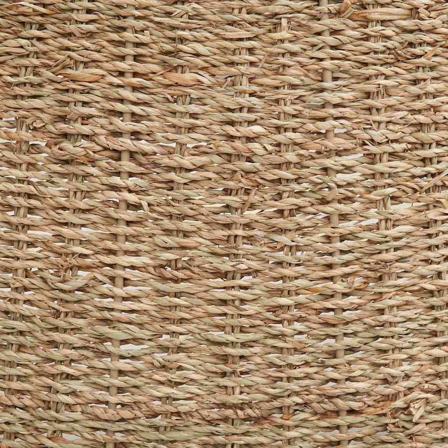 Kerstboomkraag Rond Naturel Dia. 90 x 28 cm Zeegras