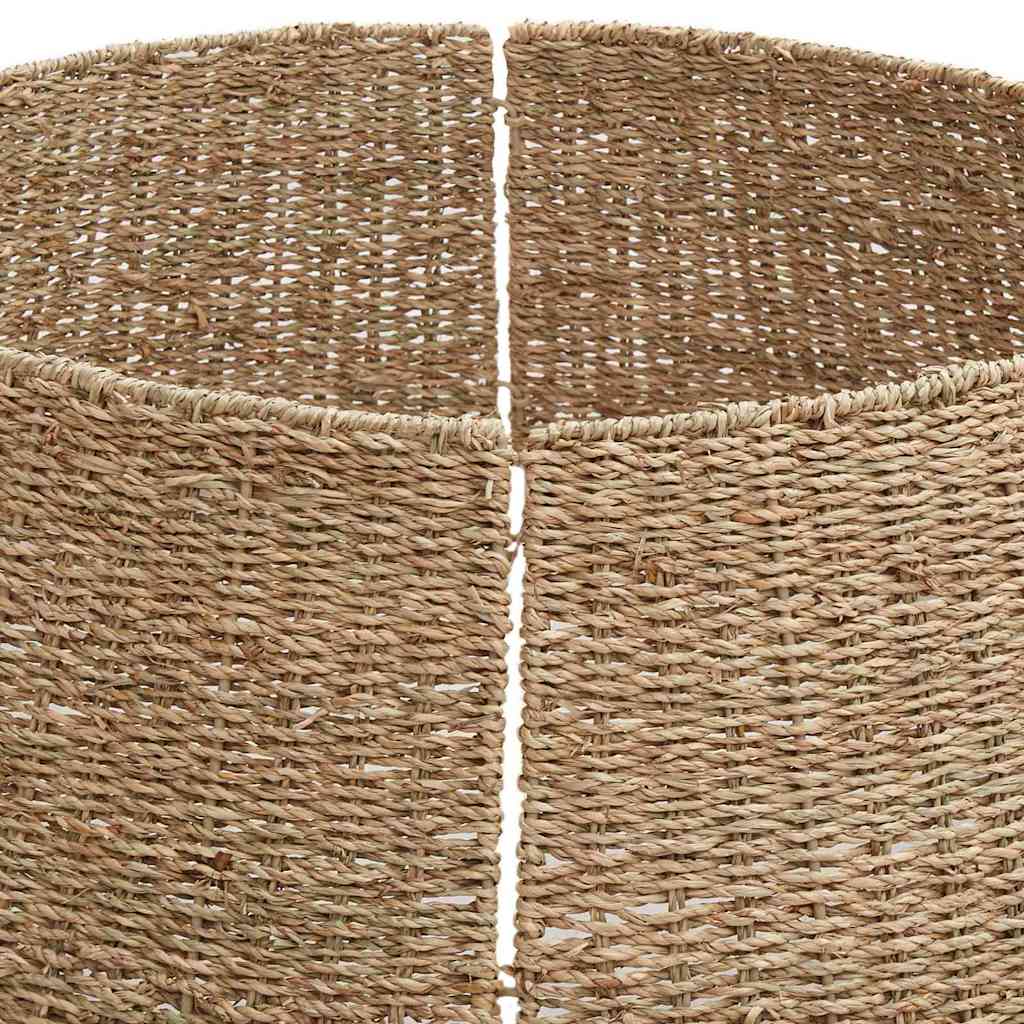 Kerstboomkraag Rond Naturel Dia. 90 x 28 cm Zeegras