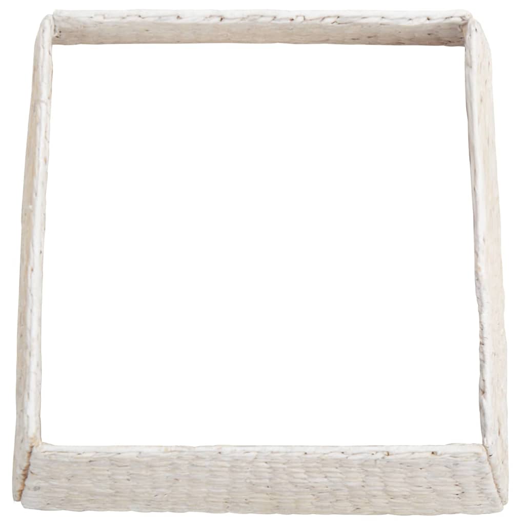 Kerstboomkraag Wit 60 x 60 x 28 cm Waterhyacint