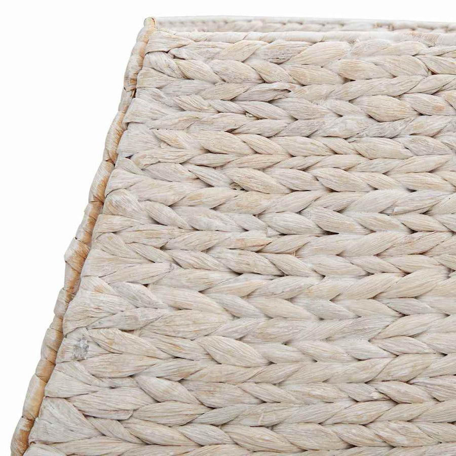 Kerstboomkraag Wit 70 x 70 x 28 cm Waterhyacint