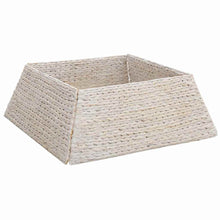 Kerstboomkraag Wit 70 x 70 x 28 cm Waterhyacint
