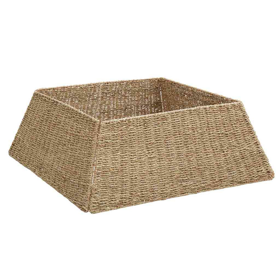 Kerstboomkraag Bruin 70 x 70 x 28 cm Zeegras