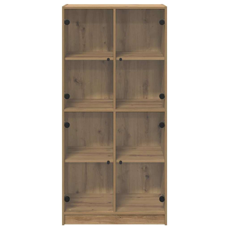 Highboard Artisan Eiken 68 x 37 x 142 cm Bewerkt hout