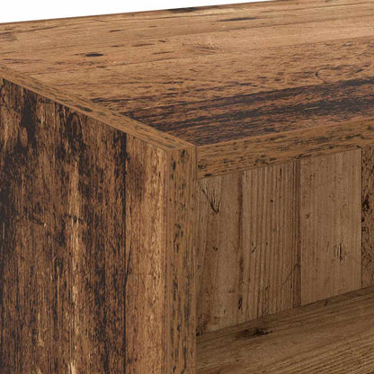 Highboard Oud Hout 80 x 42,5 x 185 cm Bewerkt hout