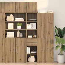 Highboard Artisan Eiken 40 x 42,5 x 185 cm Bewerkt hout