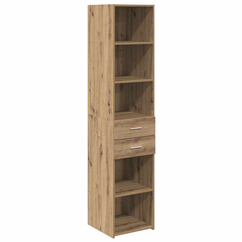 Highboard Artisan Eiken 40 x 42,5 x 185 cm Bewerkt hout