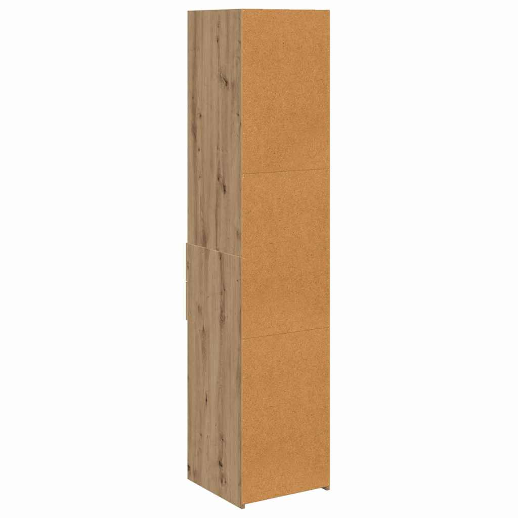 Highboard Artisan Eiken 40 x 42,5 x 185 cm Bewerkt hout